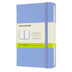 Блокнот Moleskine Classic Pocket A6 96 листов без линовки голубой на сшивке (90x140 мм)